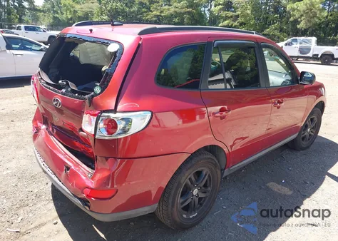 2010 Hyundai Santa Fe Gls from USA, damaged, VIN 5NMSG3AB9AH390698